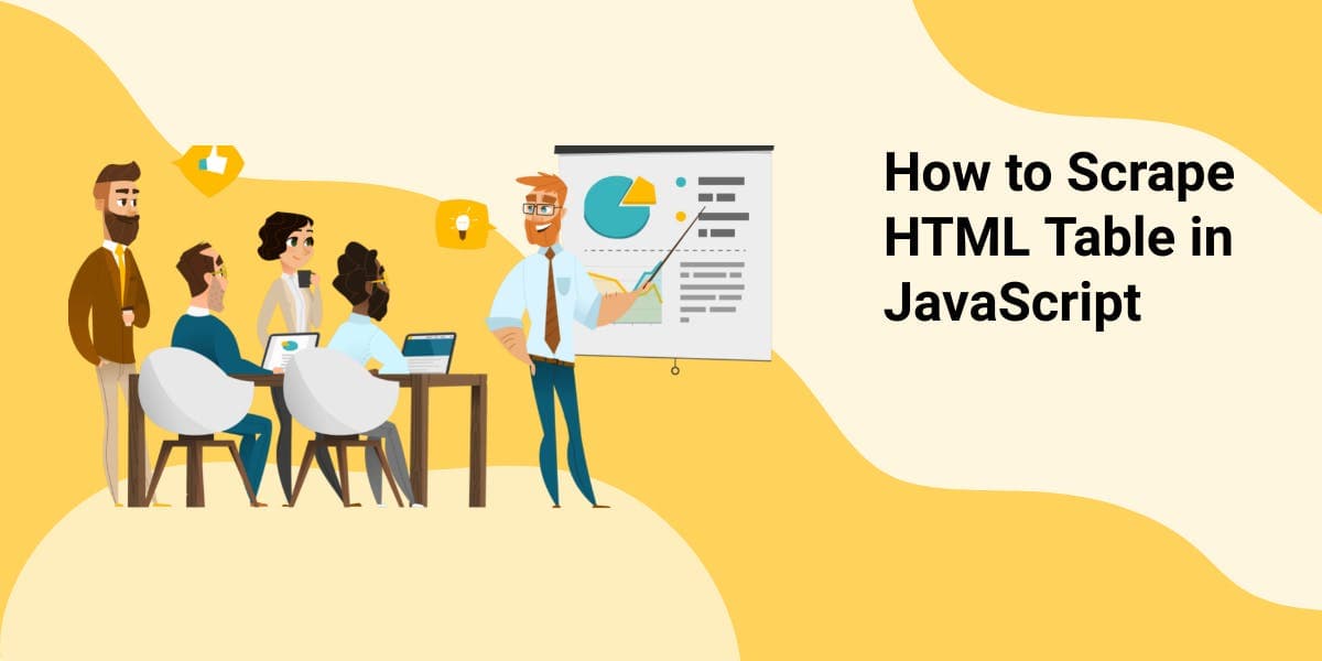Como extrair dados de uma tabela HTML em JavaScript
