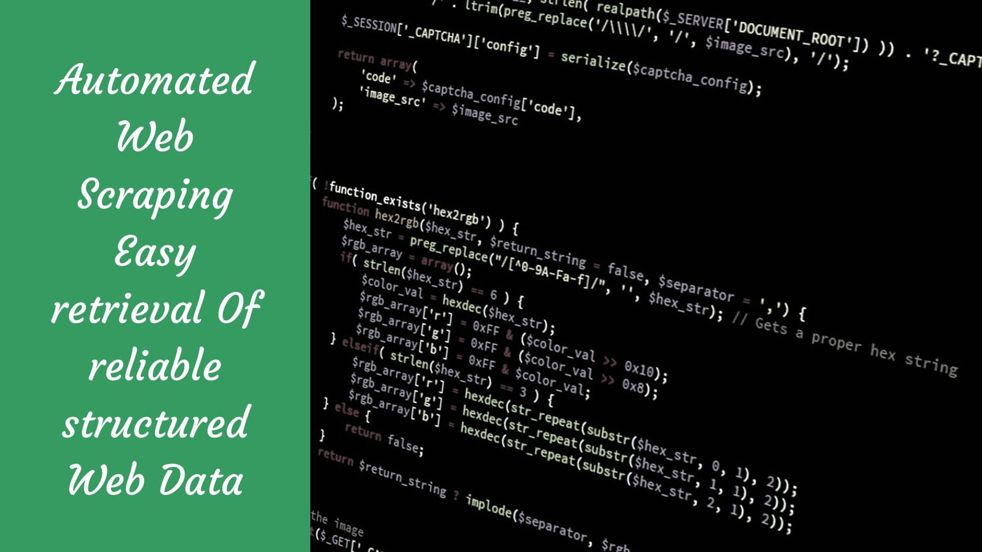 Extração automatizada da Web – Recuperação fácil de dados estruturados e fiáveis da Web