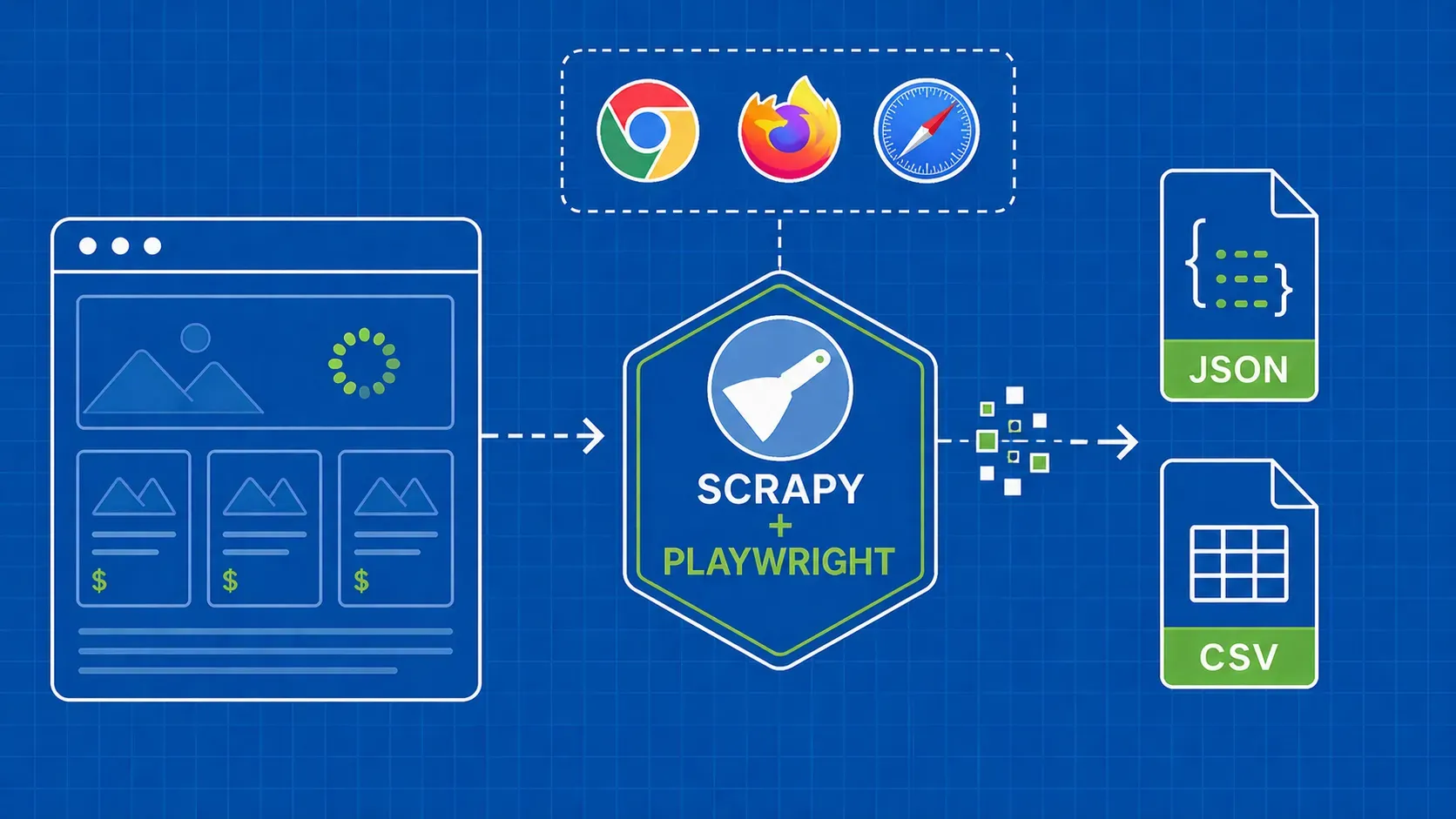 Tutorial do Scrapy Playwright: Extrair sites com muito JavaScript em escala