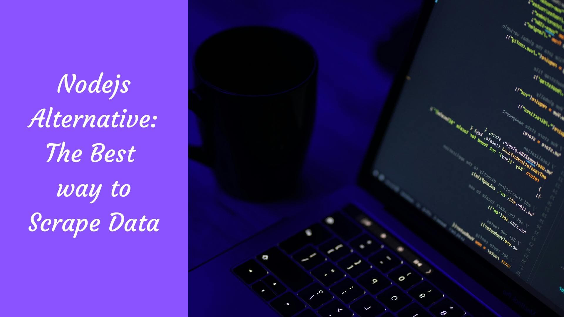 Alternativa ao Node.js: a melhor forma de extrair dados